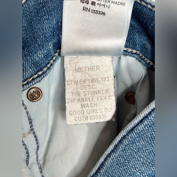 Mother Stunner Ankle Step Fray Good Girls Do size 27 - Picture 12 of 12